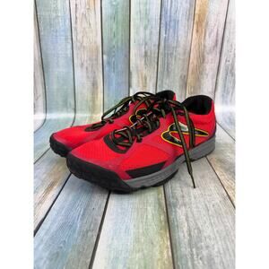 Newton Boco AT 4 Running Shoes Men's Size 12.5 Red & Black Forefoot Lugs